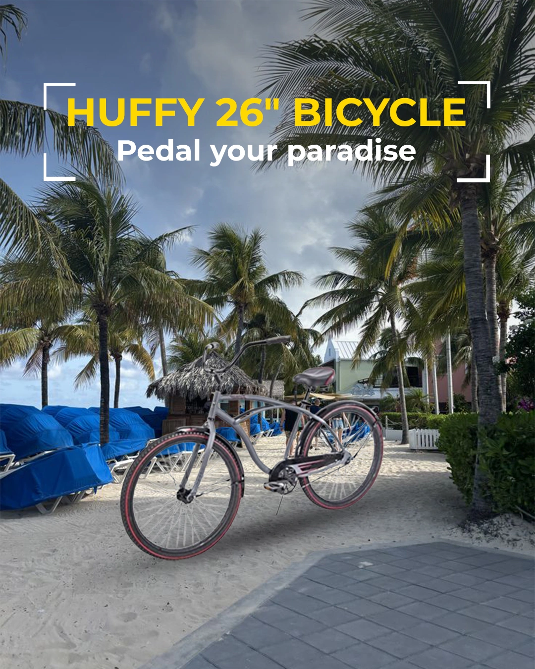 Paradise Carts Huffy Cruiser Bicycle Turks and Caicos