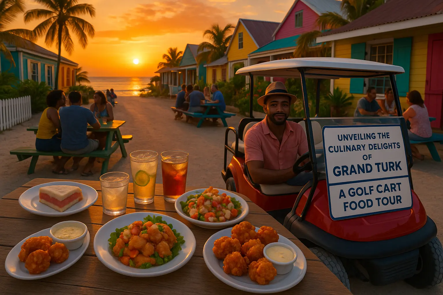 Unveiling the Culinary Delights of Grand Turk A Golf Cart Food Tour