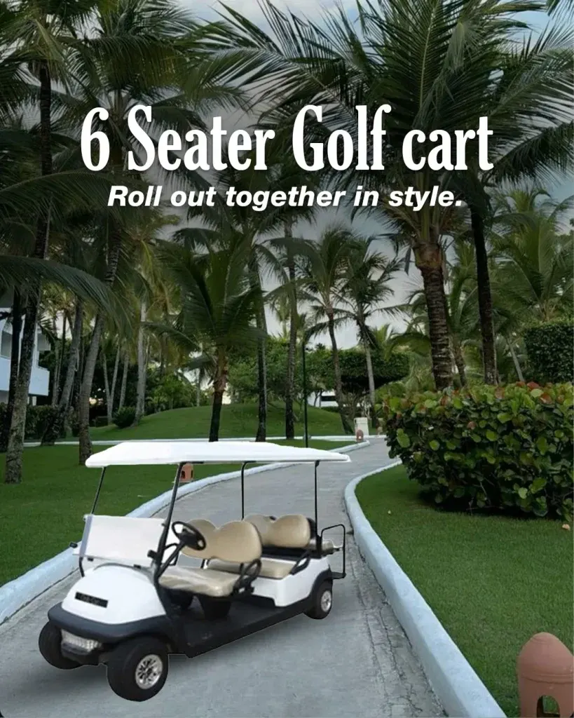 Benefits of a 6-Seater Golf Cart for Families and Groups -TurksandCaicos -Paradise Carts