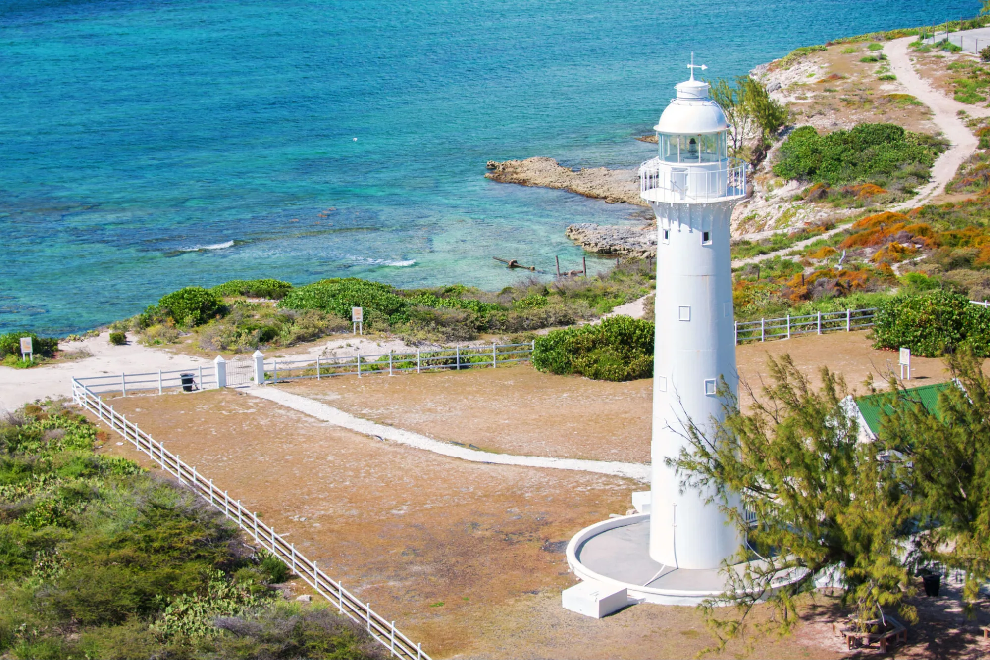 Grand Turk Lighthouse – Scenic Island Views -Turksandcaicos -PARADISE CARTS