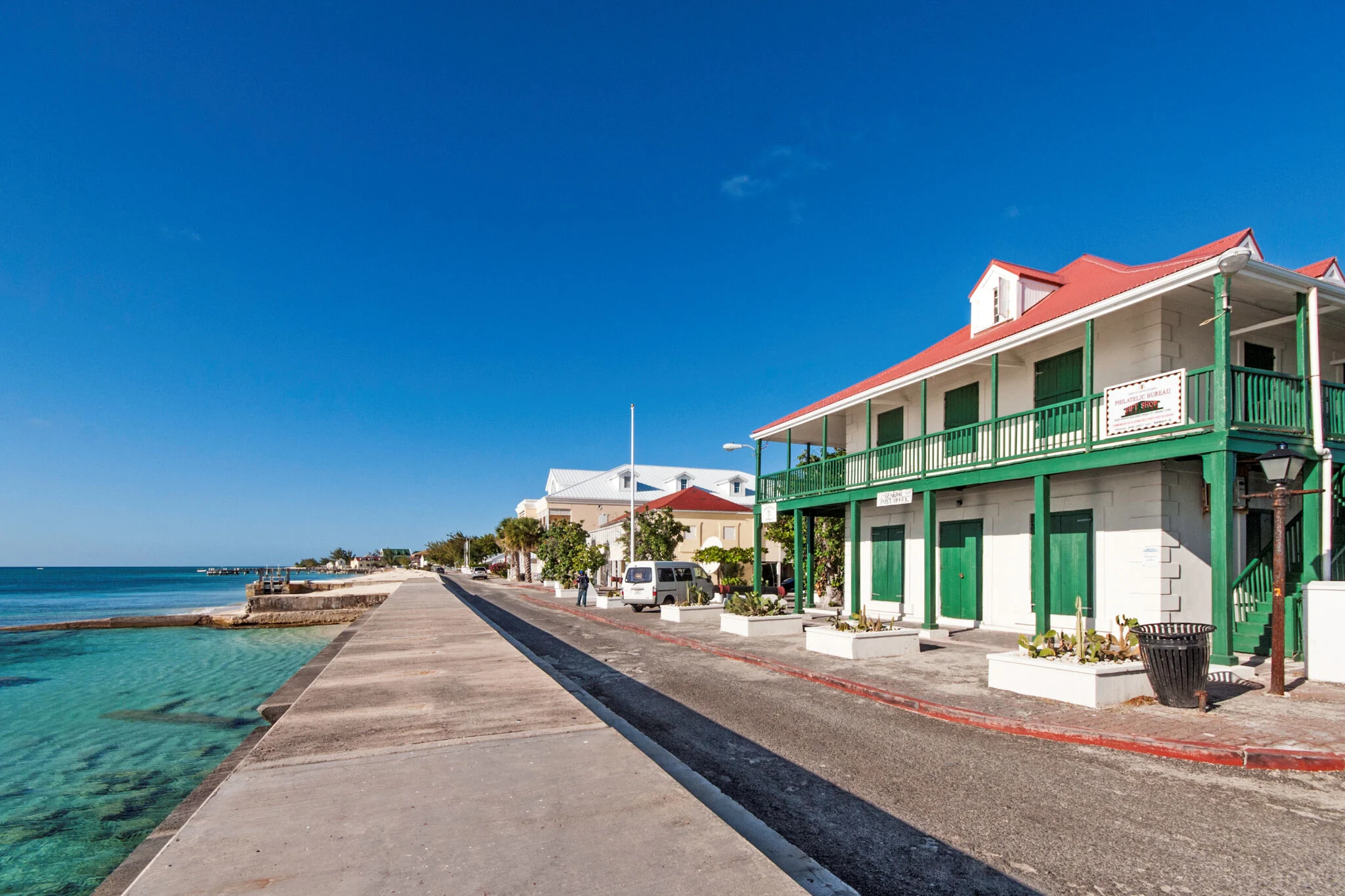 Front Street in Cockburn Town, Grand Turk