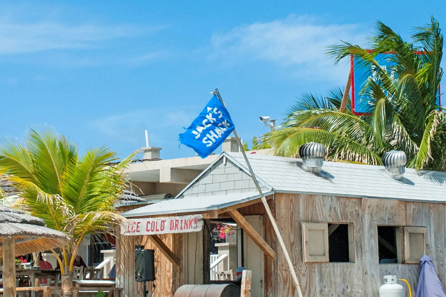 Jack’s Shack (beach bar and grill) turks & caicos