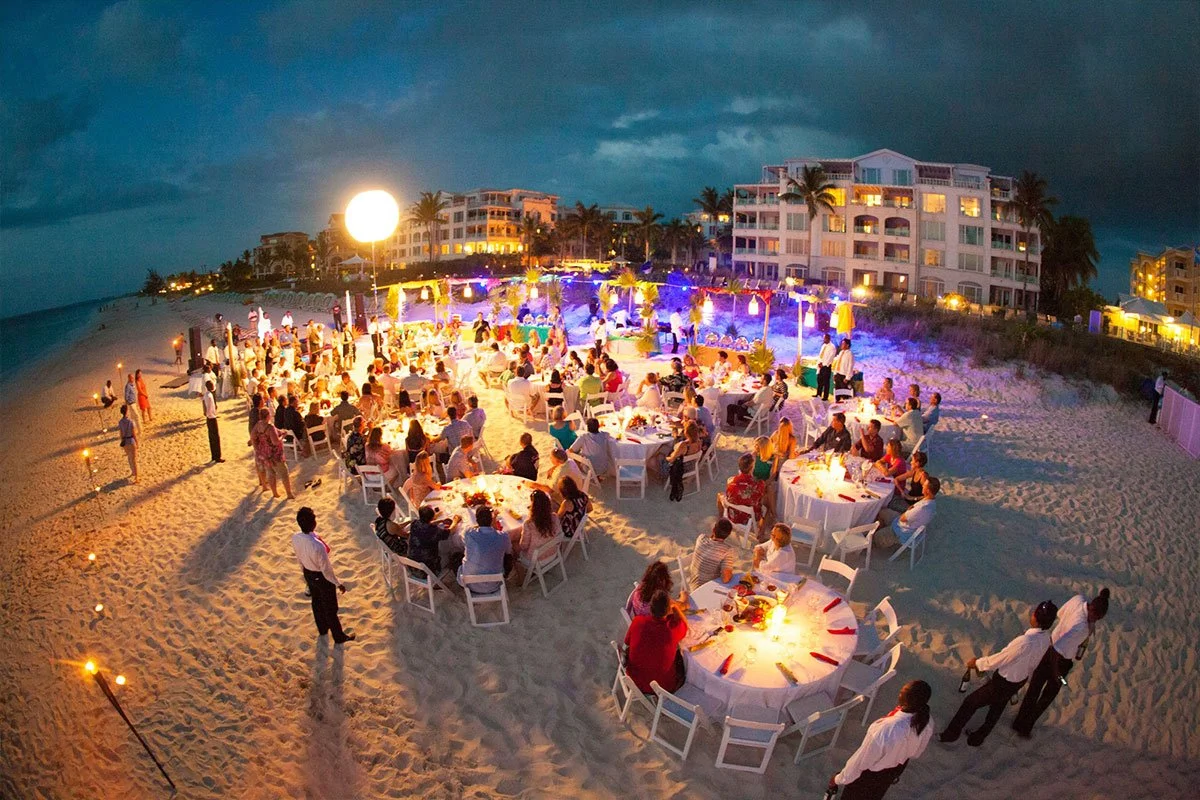 New Year's Eve on Grace Bay Beach, Turks & Caicos Islands
