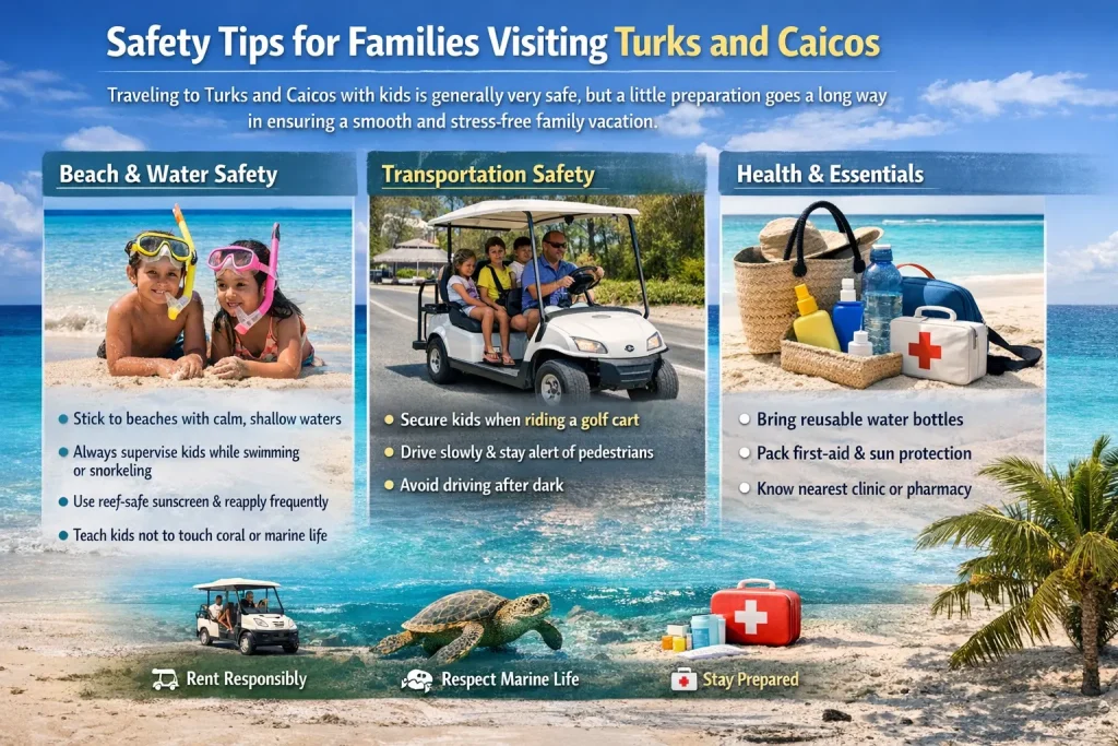 Safety Tips For Families Visiting Turks And Caicos-Turks And Caicos - Paradise Cart 