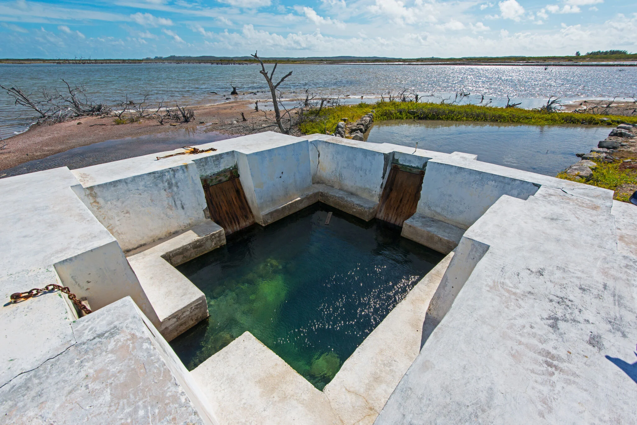 Boiling Hole Turks and caicos -paradise cart